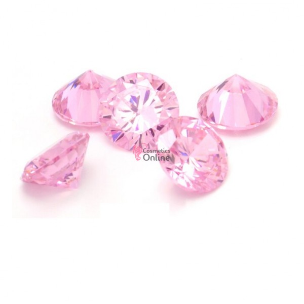 Diamante din Zirconiu pentru decor unghii DZR006 Light Rose de 3mm